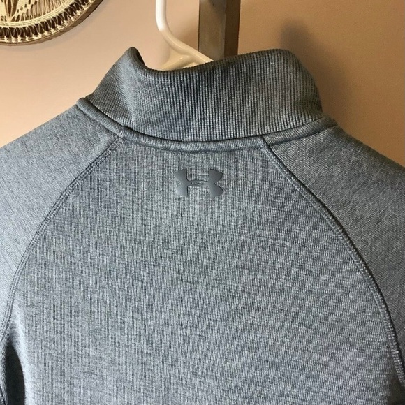 Under Armor Men’s Small Storm Fleece Sweatshirt 3/4 Zip, Pull Over. - Picture 5 of 8